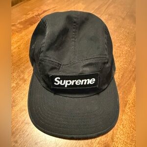 Supreme Classic Black Hat